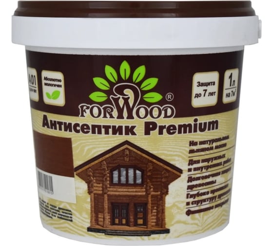 Антисептик Forwood ВДПФ-1601 тик, 1 л 141229 1