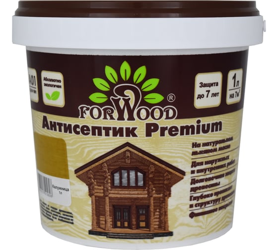 Антисептик Forwood ВДПФ-1601 калужница, 1 л 141213 1