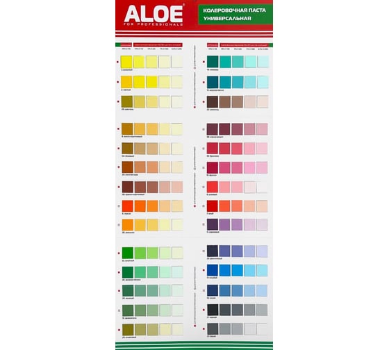 Колер универсальный ALOE 15 морская волна, 100 мл 9640
