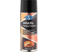 Термостойкая эмаль SKYRON черная SR-53003