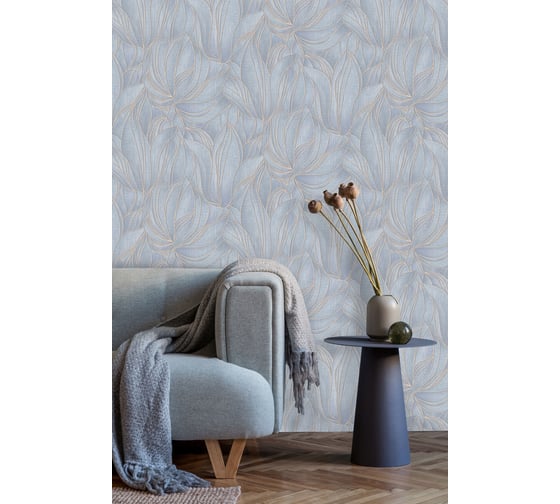 Обои виниловые на флизелиновой основе Tulipe (1.06х10.05 м; 1 рулон) Euro Decor 7119-03
