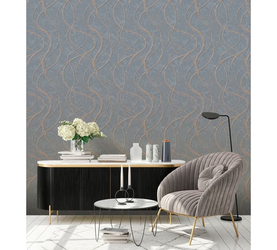 Обои виниловые на флизелиновой основе Polo (1.06х10.05 м; 1 рулон) Euro Decor 7133-20