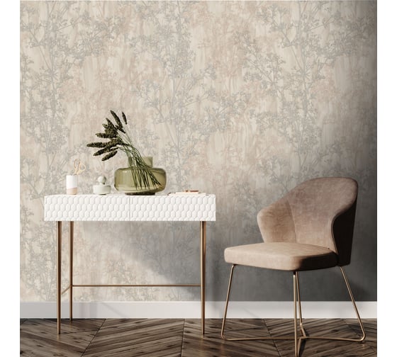 Обои виниловые на флизелиновой основе Fjord (1.06х10.05 м; 1 рулон) Euro Decor 7113-01