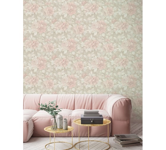 Обои виниловые на флизелиновой основе Marie Claire (1.06х10.05 м; 1 рулон) Euro Decor 7058-01