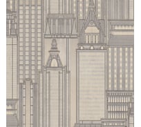 Обои виниловые на флизелиновой основе Skyline (1.06х10.05 м; 1 рулон) Euro Decor 7117-24
