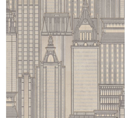 Обои виниловые на флизелиновой основе Skyline (1.06х10.05 м; 1 рулон) Euro Decor 7117-24 1