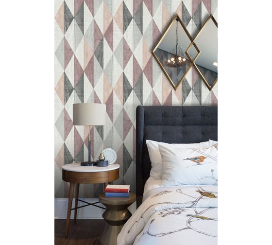 Обои виниловые на флизелиновой основе Woods (1.06х10.05 м; 1 рулон) Euro Decor 7104-19