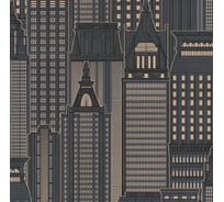 Обои виниловые на флизелиновой основе Skyline (1.06х10.05 м; 1 рулон) Euro Decor 7117-22