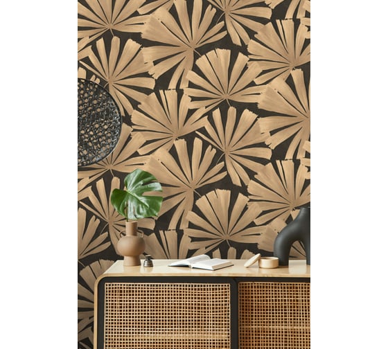 Обои виниловые на флизелиновой основе Rhapis (1.06х10.05 м; 1 рулон) Euro Decor 7128-22
