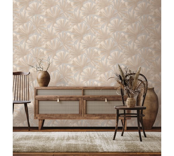 Обои виниловые на флизелиновой основе Rhapis (1.06х10.05 м; 1 рулон) Euro Decor 7128-11