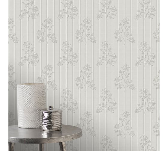 Обои виниловые на флизелиновой основе Pompadour (1.06х10.05 м; 1 рулон) Euro Decor 7103-11