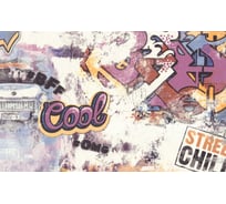 Обои виниловые на флизелиновой основе Street Art (1.06х10.05 м; 1 рулон) Euro Decor 7096-00