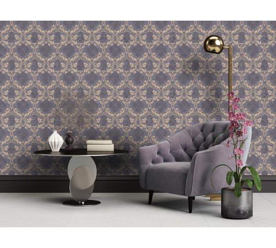 Обои виниловые на флизелиновой основе Orenburg (1.06х10.05 м; 1 рулон) Euro Decor 7090-22