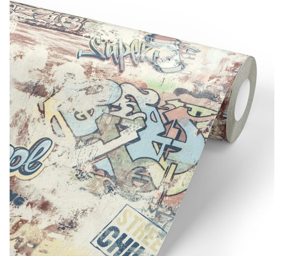 Обои виниловые на флизелиновой основе Street Art (1.06х10.05 м; 1 рулон) Euro Decor 7096-11