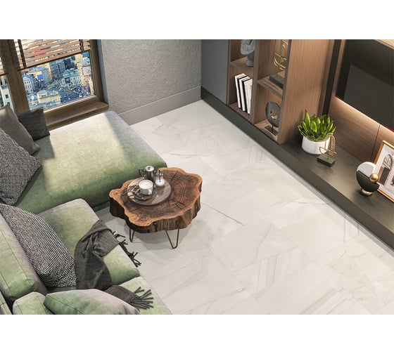 Керамогранит Delacora Impression Crema sugar-эффект 600x600x9,5 1,44м2 бежевый 6060IPR01