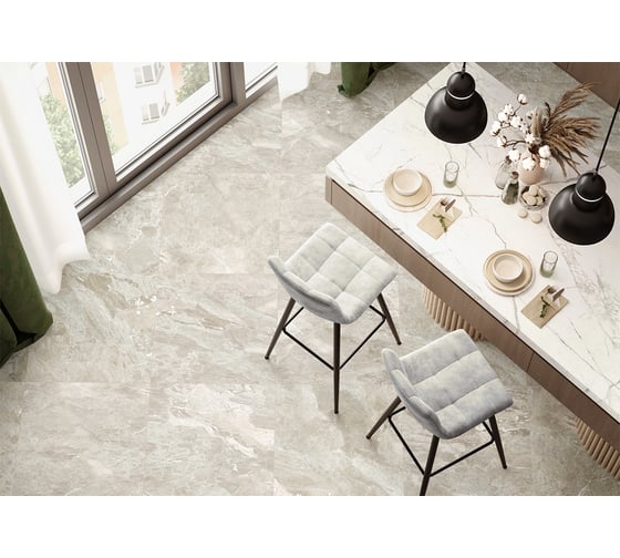 Керамогранит Delacora Greiny Crema sugar-эффект 600x600x9,5 1,44м2 бежевый 6060GRY11