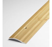 Порог разноуровневый алюминиевый (39.4 мм; 0.9 м; декоративный; сосна) Лука 00000001301