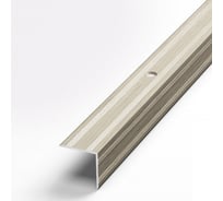 Порог угловой алюминиевый (20х20 мм; 0.9 м; декоративный; клен беленый) Лука 00000001951