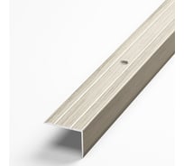 Порог угловой алюминиевый (24х18 мм; 0.9 м; декоративный; клен беленый) Лука 00000001838