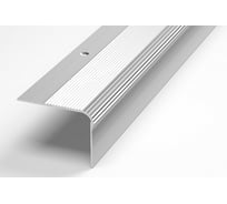 Порог угловой алюминиевый (54х41.8 мм; 0.9 м; без покрытия) Лука 00000001749