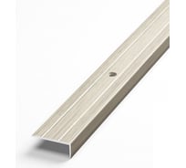 Порог угловой алюминиевый (24х10 мм; 0.9 м; декоративный; клен беленый) Лука УТ000002737