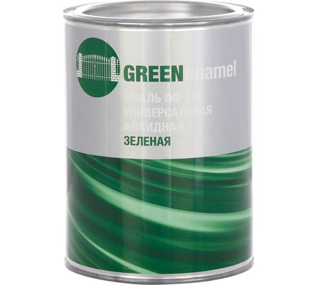 Эмаль ЗАО Декарт ПФ-115 зеленая 0,8 кг 30513