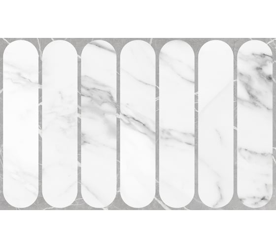 Плитка настенная Gracia Ceramica Арко белый низ 03 25x40 (1,4 м2/14 шт.) СК000043393