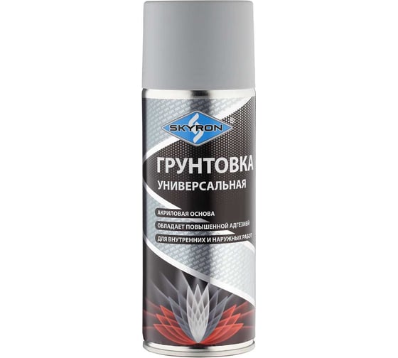 Универсальная грунтовка SKYRON акриловая серая SR-21003 1