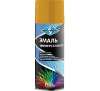 Универсальная акриловая эмаль SKYRON темно-желтая RAL1007 SR-11007