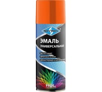 Универсальная акриловая эмаль SKYRON оранжевая RAL2004 SR-12004