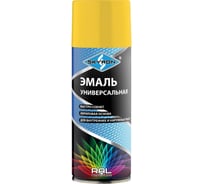 Универсальная акриловая эмаль SKYRON желтая RAL1018 SR-11018