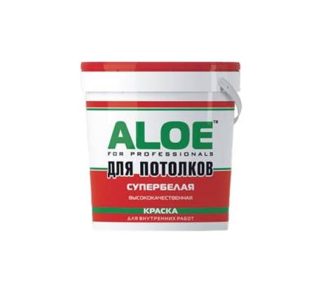 Краска ALOE ВДАК для потолков с/б 14 кг 8540