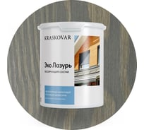 Лессирующая пропитка для древесины Kraskovar «Эко Лазурь», Графит 2л 1686
