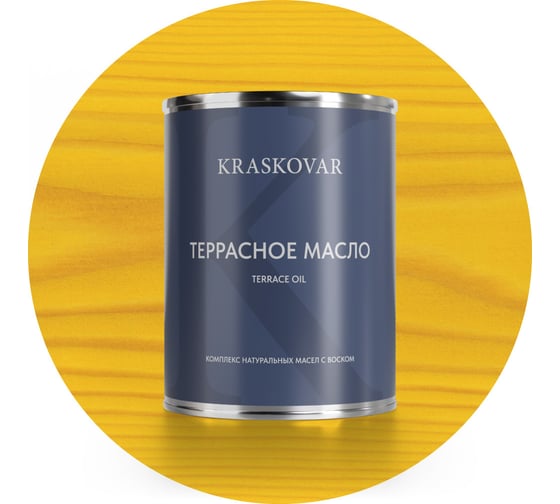 Масло террасное Kraskovar Сочная дыня 0,75л 1623