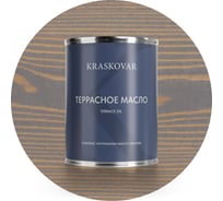 Масло террасное Kraskovar Серое небо 0,75л 1430