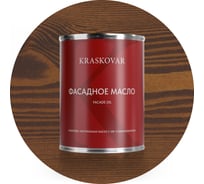 Масло фасадное Kraskovar Орех Гварнери 0,75л 1603