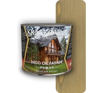 Масло для фасада Kraskovar Deco Oil Fasade Серый 2,2 л 1613