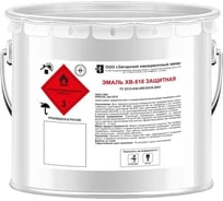 Эмаль защитная ЗАГОРСКИЙ ЛАКОКРАСОЧНЫЙ ЗАВОД ХВ-518 2 кг ZLK08338