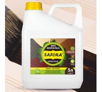 Морилка для дерева водная SAFORA шоколад, 5 л 035.5