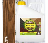 Морилка для дерева водная SAFORA дуб, 5 л 005.5