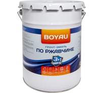 Антикоррозионная эмаль-грунт по ржавчине 3в1 Lakko серая, 5 л EG5LSE