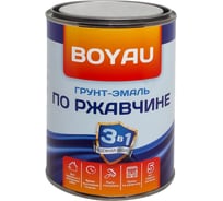 Антикоррозионная эмаль-грунт по ржавчине 3в1 Lakko белая, 1 л EG1LBE