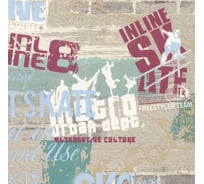 Обои виниловые на флизелиновой основе Rolling (1.06х10.05 м; 1 рулон) Monte Solaro 9084-02