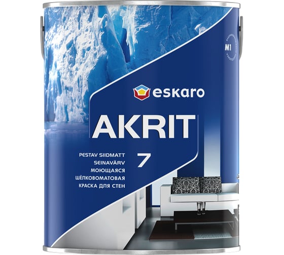 Краска Eskaro Akrit-7 2.85 л 17285 1