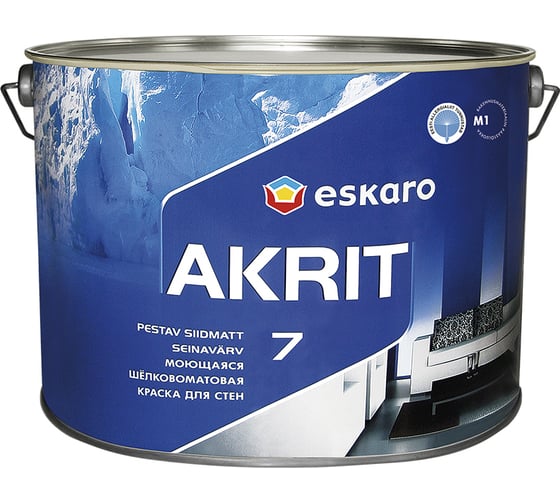 Краска Eskaro Akrit-7 9.5 л 17950