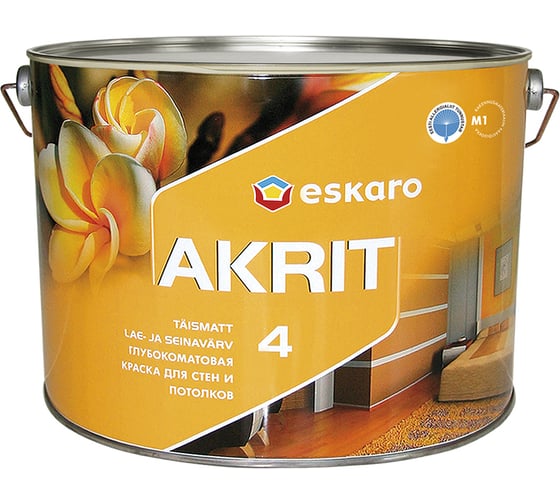 Краска Eskaro Akrit-4 9.5 л 14950