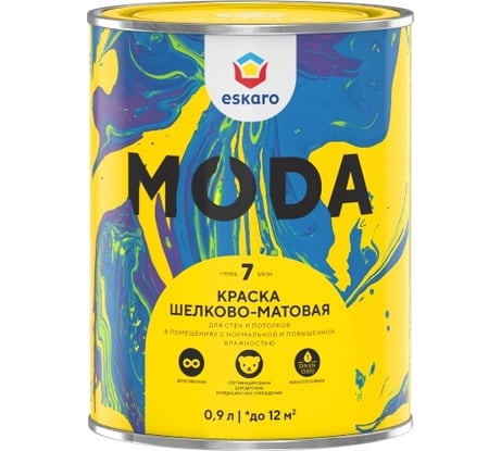 Краска Eskaro MODA 7, 0.9 л K0214
