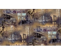 Обои виниловые горячего тиснения на флизелиновой основе America (1.06х10.05 м; 6 шт) Industry 168453-19