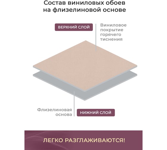 Обои Style Decor Амальфи-2 Фон флиз. гор. тисн. 1,06х10 м, бежевый 13003 (ГТФ5Э)