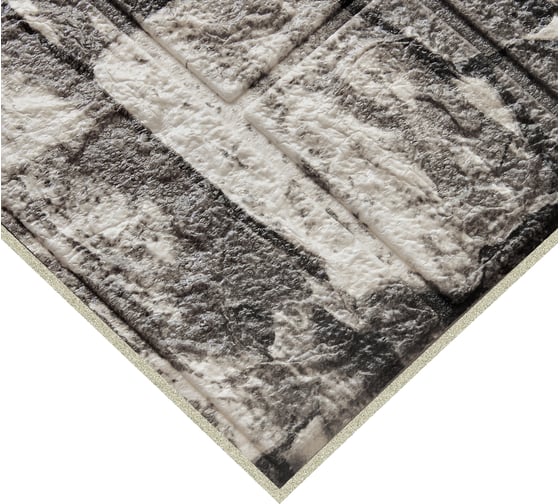 Комплект 5 шт 3D панель для стен LAKO DECOR, цвет Каменная кладка 18, 70x77 ( 6мм) LKD-16-05-HC38-KO